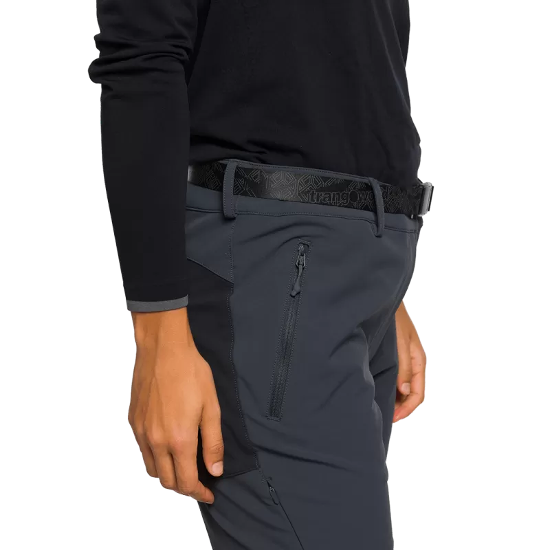 Calças compridas Trangoworld Dunai V02 Antracite/Preto