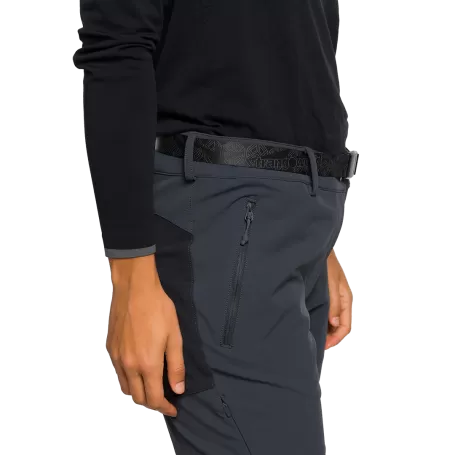 Calças compridas Trangoworld Dunai V02 Antracite/Preto