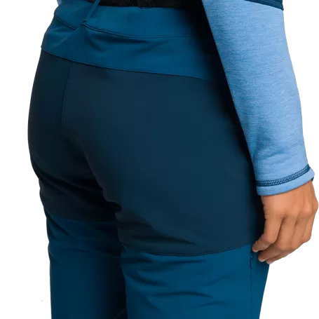 Trangoworld PANT. LARGO DUNAI V02 AZUL/AZUL OSCURO
