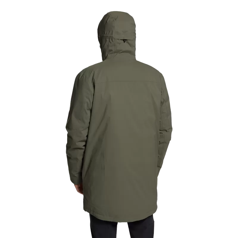 Trangoworld PARKA WOLLASTON TERMIC VERDE ESCURO