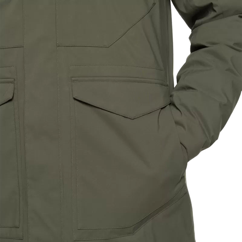 Trangoworld PARKA WOLLASTON TERMIC VERDE ESCURO