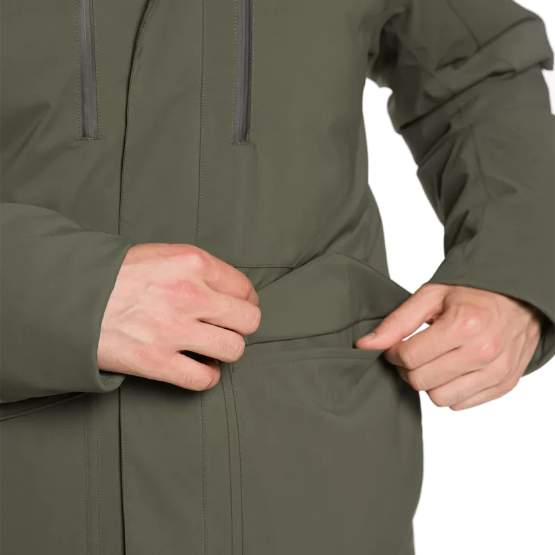 Trangoworld PARKA WOLLASTON TERMIC VERDE ESCURO