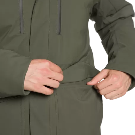 Trangoworld PARKA WOLLASTON TERMIC VERDE ESCURO