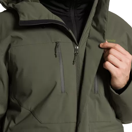 Trangoworld PARKA WOLLASTON TERMIC VERDE ESCURO