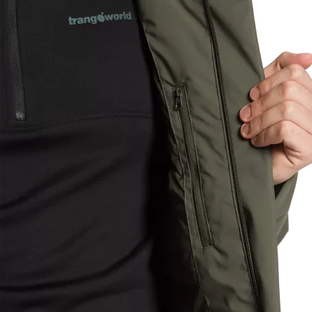 Trangoworld PARKA WOLLASTON TERMIC VERDE ESCURO