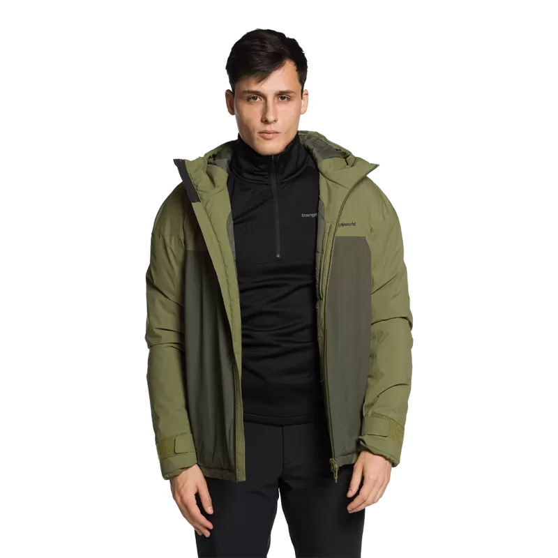 Jaqueta térmica Trangoworld GRANBY verde/verde escuro