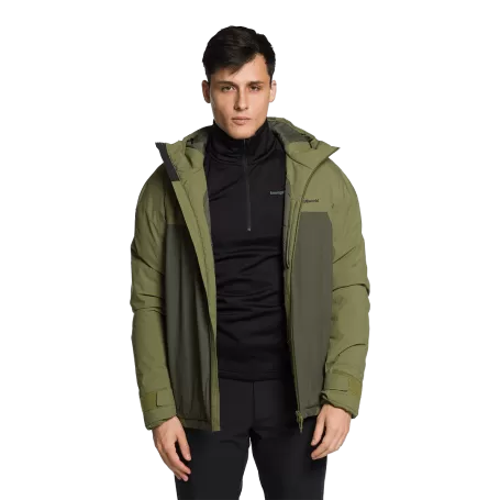 Jaqueta térmica Trangoworld GRANBY verde/verde escuro