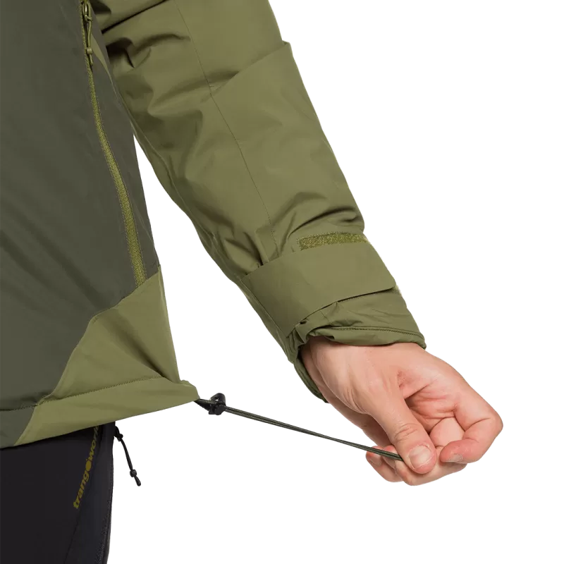 Jaqueta térmica Trangoworld GRANBY verde/verde escuro