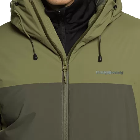Jaqueta térmica Trangoworld GRANBY verde/verde escuro