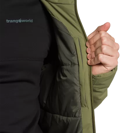 Jaqueta térmica Trangoworld GRANBY verde/verde escuro