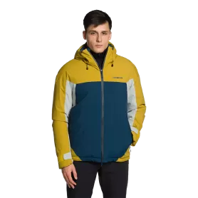 JAQUETA TÉRMICA GRANBY MOSTARDA/MARINHO