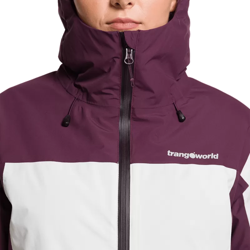 JAQUETA TÉRMICA GAWLER TRANGOWORD ROXA/BRANCA