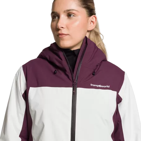 JAQUETA TÉRMICA GAWLER TRANGOWORD ROXA/BRANCA