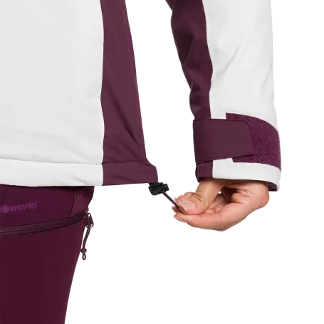 JAQUETA TÉRMICA GAWLER TRANGOWORD ROXA/BRANCA