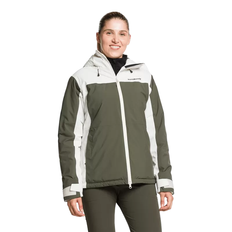 JAQUETA GAWLER TERMIC BRANCA/VERDE ESCURA JAQUETA GAWLER TERMIC BRANCA/VERDE ESCURA