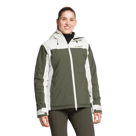 JAQUETA GAWLER TERMIC BRANCA/VERDE ESCURA JAQUETA GAWLER TERMIC BRANCA/VERDE ESCURA