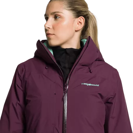 JAQUETA Trangoworld LOHRA COMPLETA ROXA