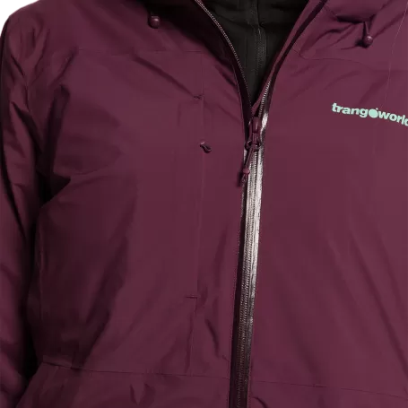 JAQUETA Trangoworld LOHRA COMPLETA ROXA