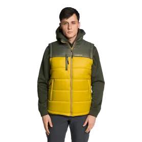 CHALECO WARREN MOSTAZA/VERDE OSCURO