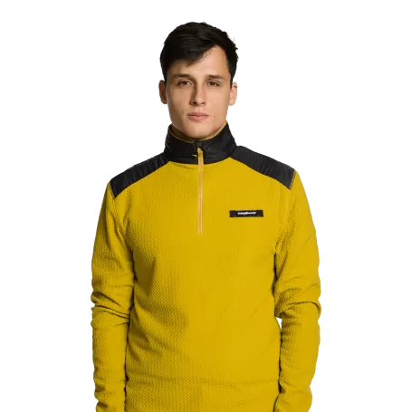 Trangoworld PULLOVER PIERCY MOSTARDA