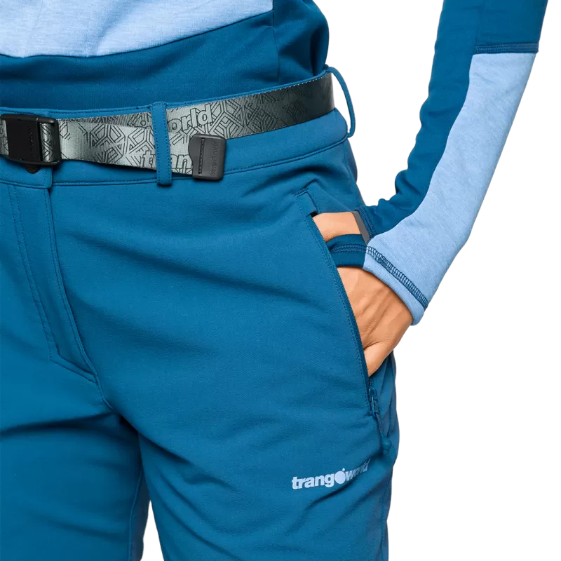 Trangoworld PANT. LARGO CAUSIAT AZUL