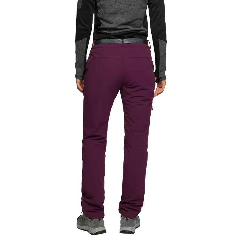 Trangoworld PANT. LARGO CAUSIAT MORADO