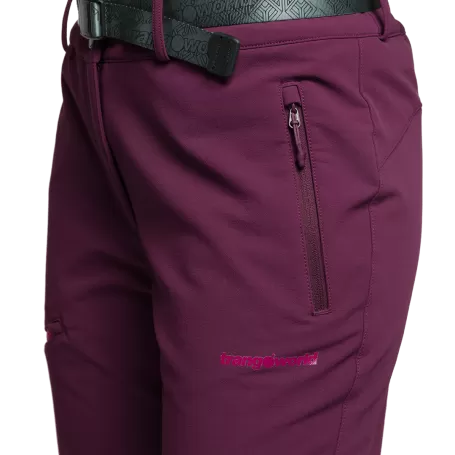 Trangoworld PANT. LARGO CAUSIAT MORADO