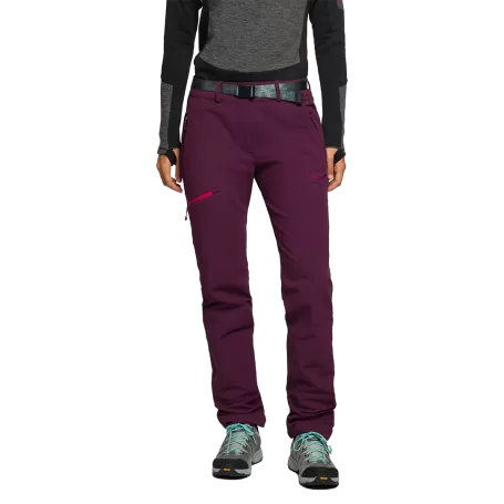 Trangoworld PANT. LARGO CAUSIAT MORADO