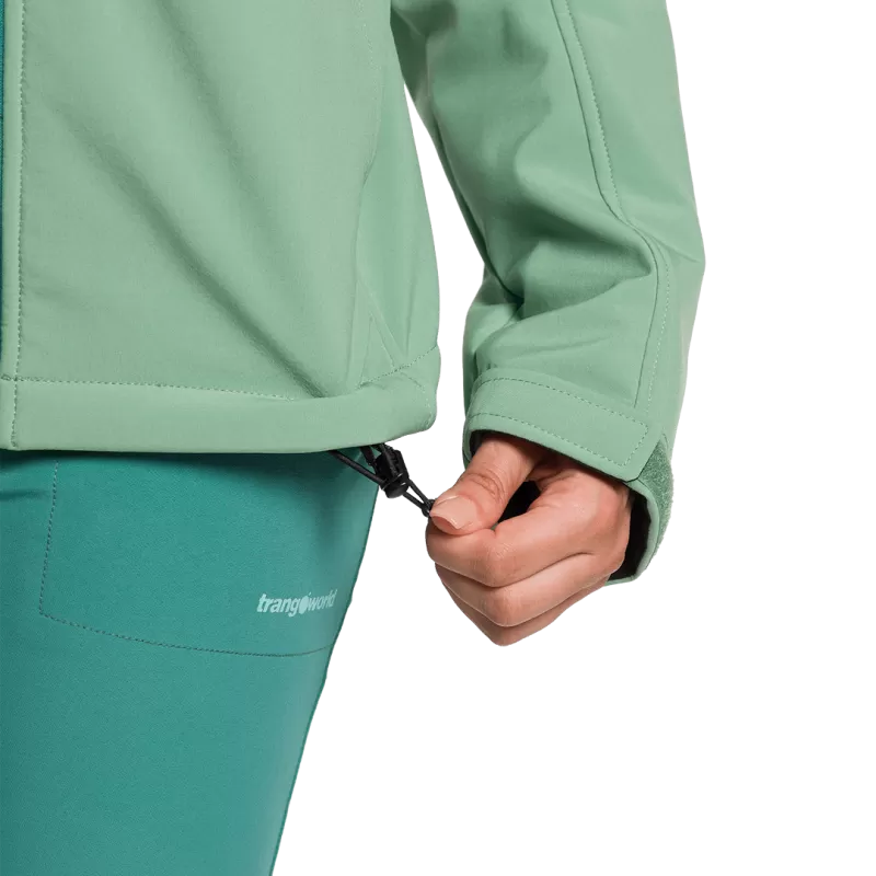 Trangoworld CHAQUETA BROOME VERDE CLARO