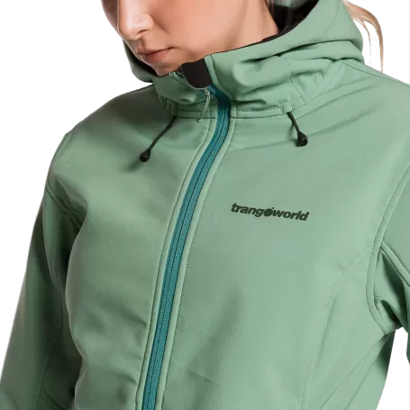 Trangoworld CHAQUETA BROOME VERDE CLARO