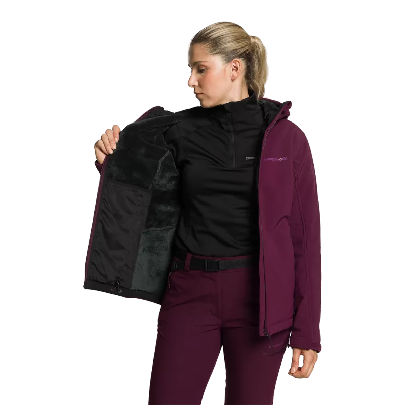 Trangoworld CHAQUETA BROOME MORADO