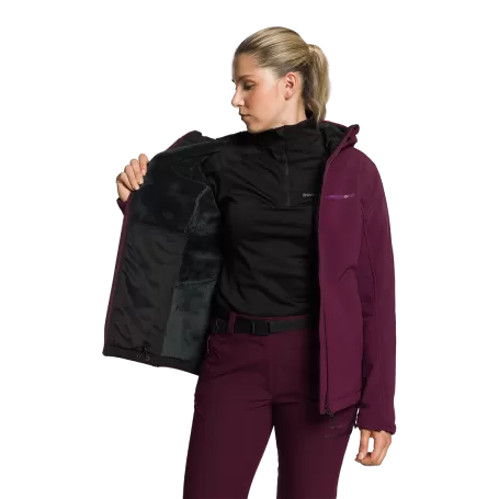 Trangoworld CHAQUETA BROOME MORADO