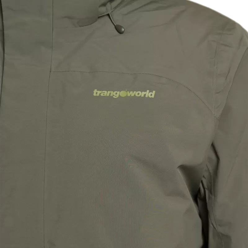 Trangoworld BALERNA JAQUETA TÉRMICA VERDE ESCURO