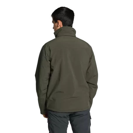 Trangoworld CHAQUETA PRADELLES VERDE OSCURO/NEGRO