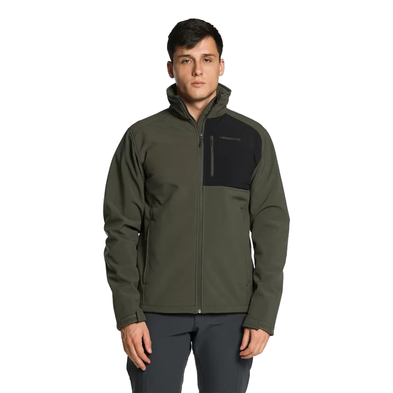 Trangoworld CHAQUETA PRADELLES VERDE OSCURO/NEGRO