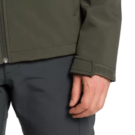 Trangoworld CHAQUETA PRADELLES VERDE OSCURO/NEGRO