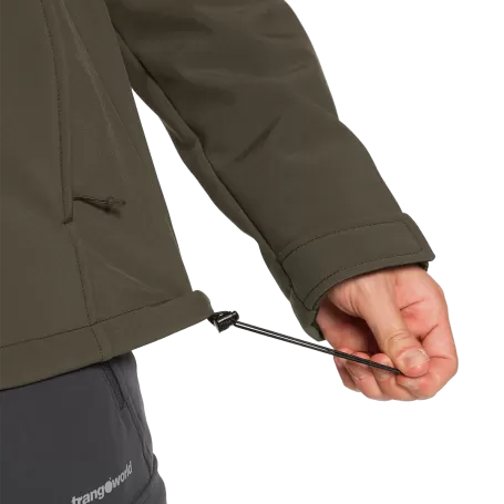 Trangoworld CHAQUETA PRADELLES VERDE OSCURO/NEGRO