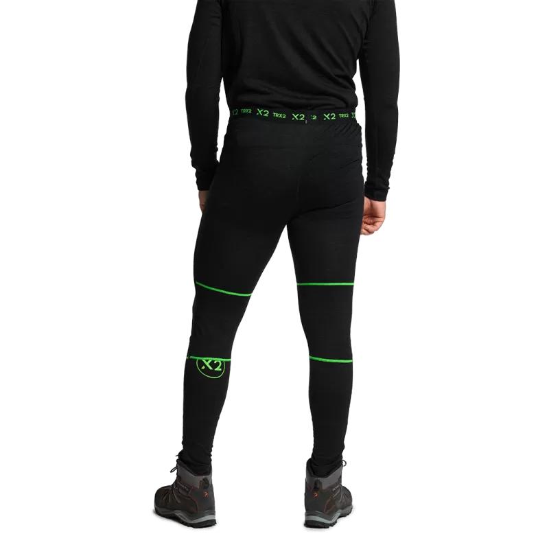 Trangoworld PANT. LARGO INTERIOR TRX2 WOOL EVO NEGRO