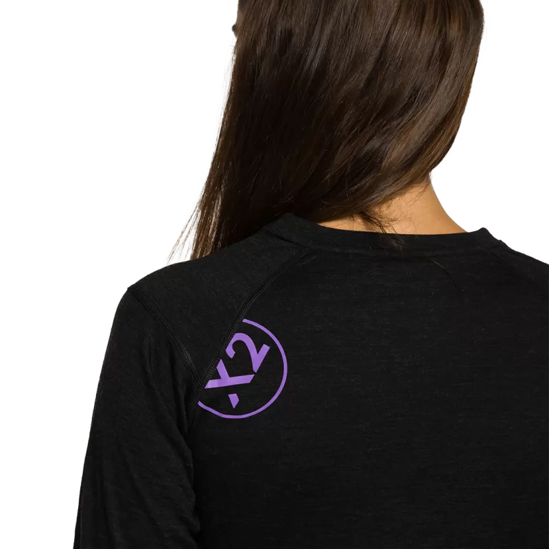 Camiseta Trangoworld TRX2 WOOL WM EVO INNER PRETA