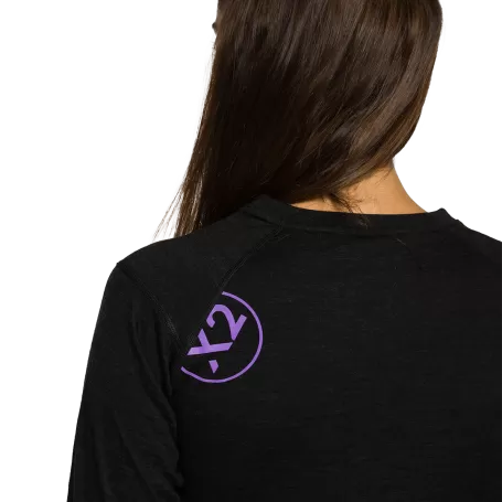 Camiseta Trangoworld TRX2 WOOL WM EVO INNER PRETA