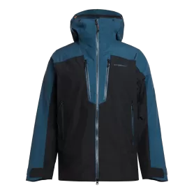 JAQUETA TOSOS PRETA/AZUL ESCURO