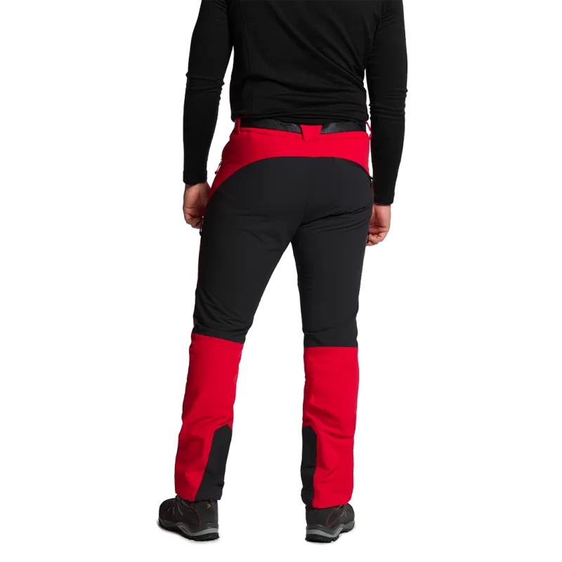 Trangoworld PANT. LARGO JORLAN V02 ROJO/NEGRO