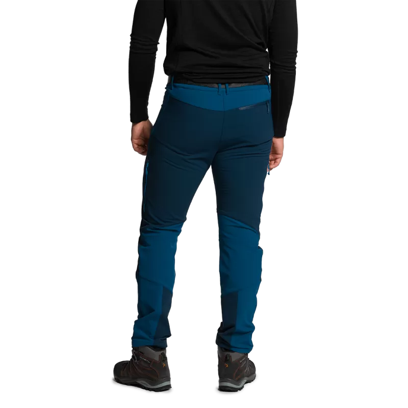 Calças compridas Trangoworld em Grisons Extreme Blue/Dark Blue