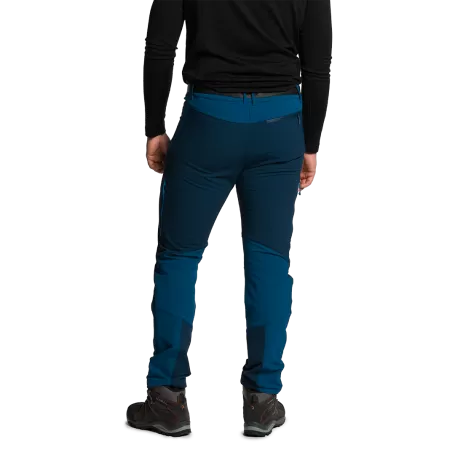 Calças compridas Trangoworld em Grisons Extreme Blue/Dark Blue