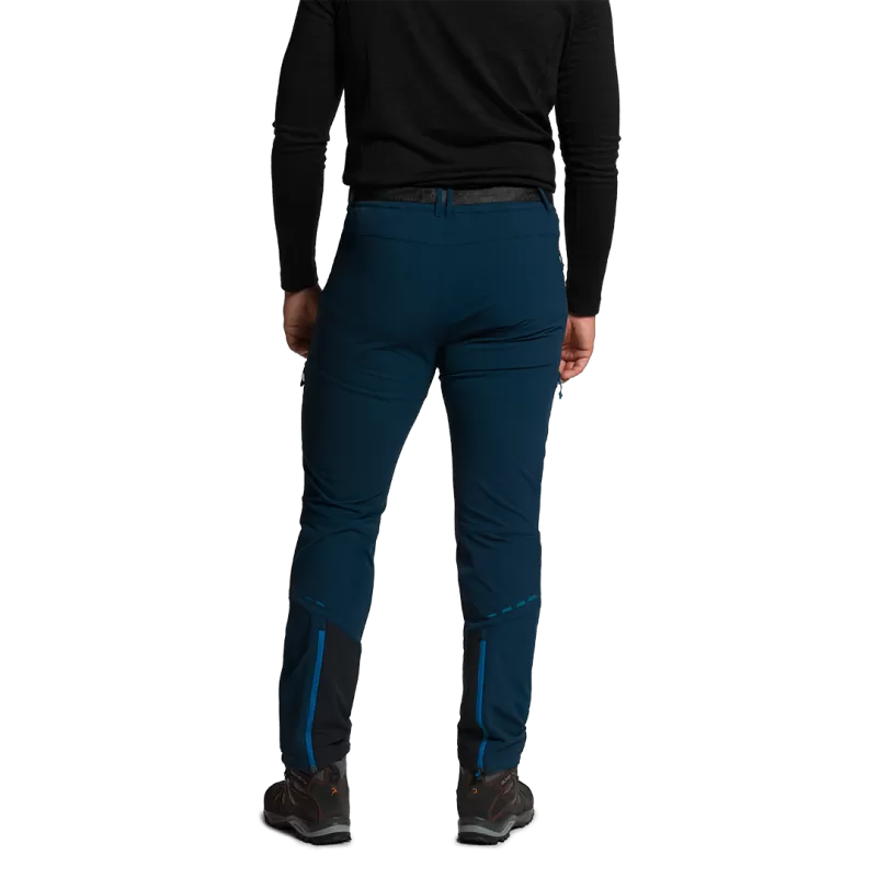 Calças compridas Trangoworld Ardennes V02 Azul escuro