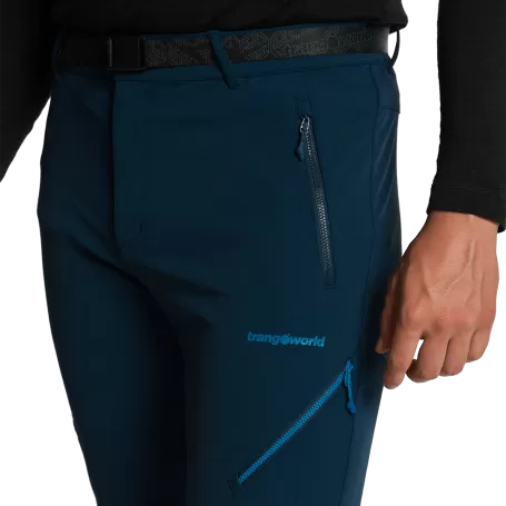 Calças compridas Trangoworld Ardennes V02 Azul escuro