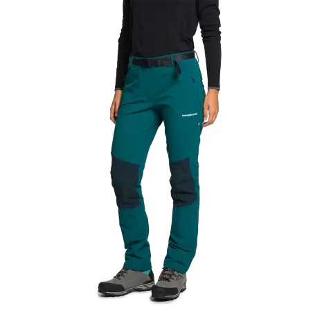 Calças compridas Trangoworld Dunai Extreme em verde/verde escuro