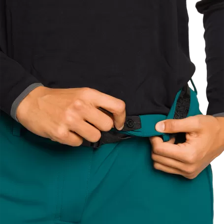 Calças compridas Trangoworld Dunai Extreme em verde/verde escuro