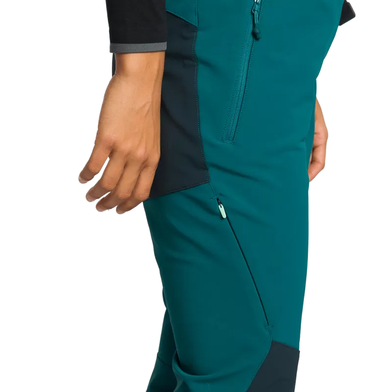 Calças compridas Trangoworld Dunai Extreme em verde/verde escuro