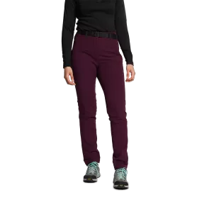 Calças compridas de vime roxas